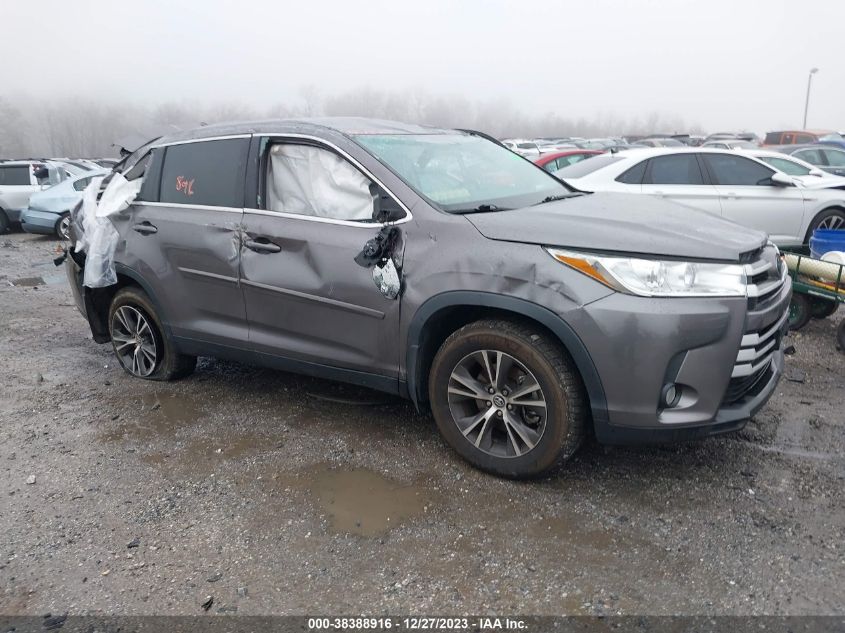 2019 Toyota Highlander Le Plus VIN: 5TDBZRFH7KS922281 Lot: 38388916