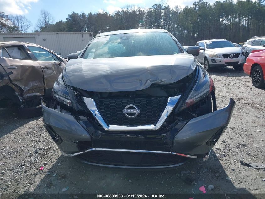 2023 Nissan Murano Sl Intelligent Awd VIN: 5N1AZ2CS3PC130264 Lot: 38388963