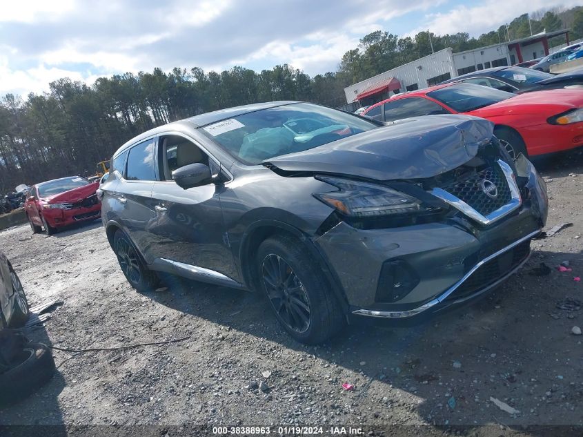 2023 Nissan Murano Sl Intelligent Awd VIN: 5N1AZ2CS3PC130264 Lot: 38388963