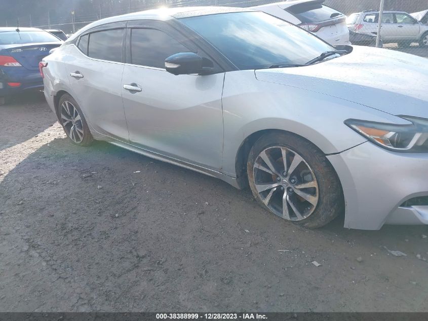 2017 Nissan Maxima 3.5 Platinum VIN: 1N4AA6AP9HC397384 Lot: 38388999