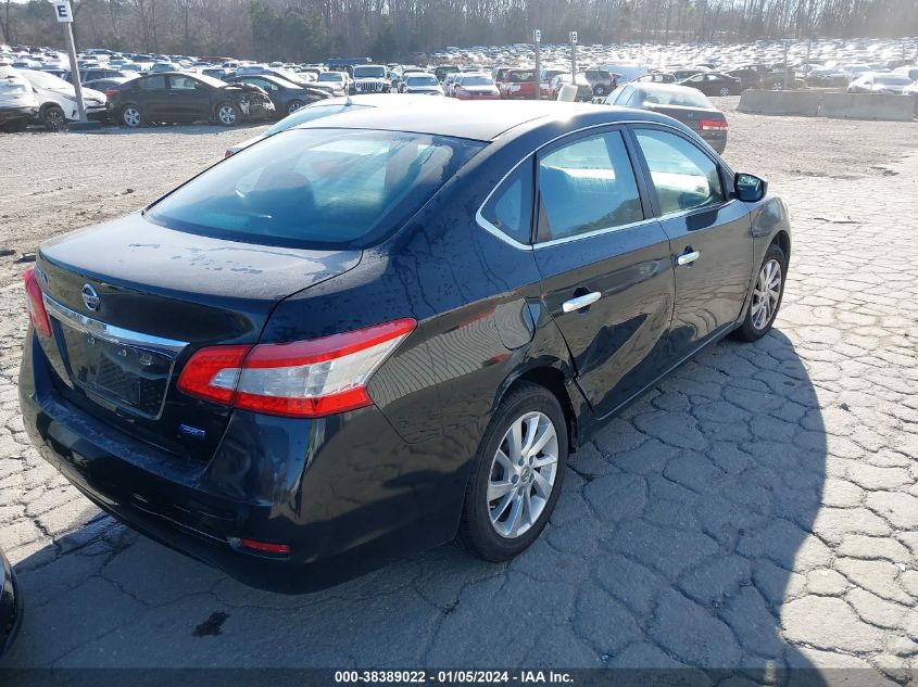 2013 Nissan Sentra S VIN: 3N1AB7AP4DL687370 Lot: 38389022