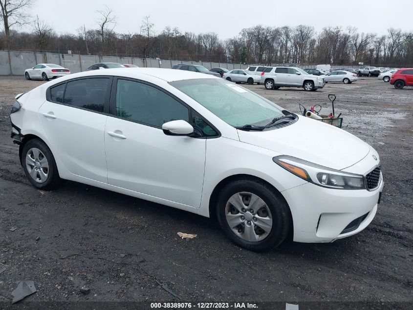 2017 Kia Forte Lx VIN: 3KPFL4A71HE051840 Lot: 38389076