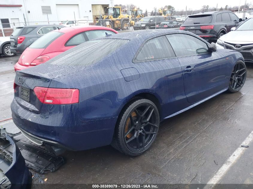 2013 Audi S5 3.0T Premium Plus VIN: WAUGGAFR4DA048989 Lot: 38389079