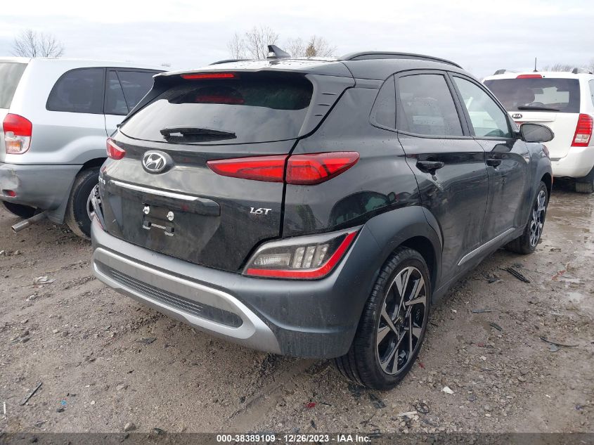 2023 Hyundai Kona Limited VIN: KM8K53A36PU934294 Lot: 38389109