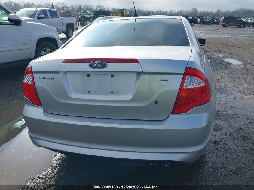 2011 Ford Fusion Se VIN: 3FAHP0HAXBR250608 Lot: 38389160