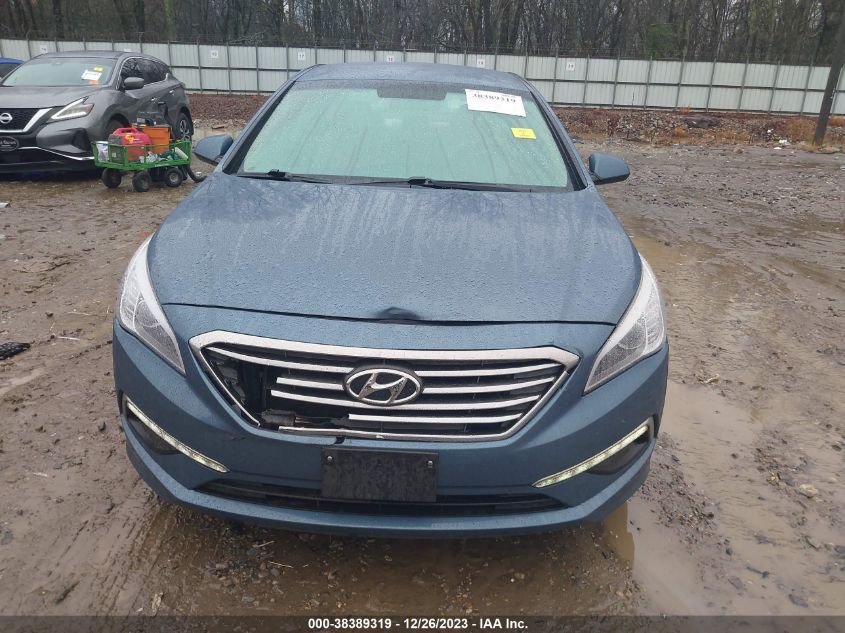 2015 Hyundai Sonata Se VIN: 5NPE24AF8FH203692 Lot: 38389319