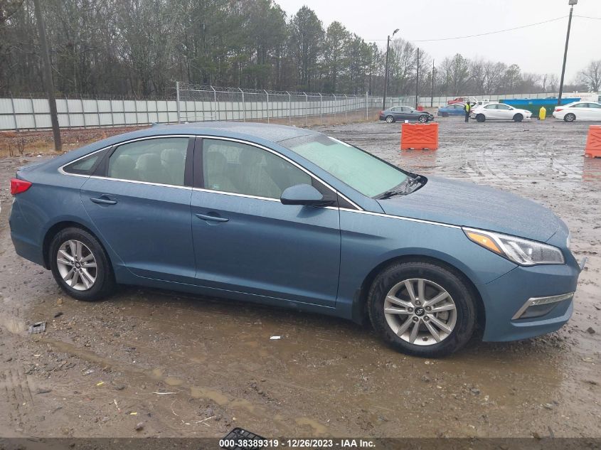 2015 Hyundai Sonata Se VIN: 5NPE24AF8FH203692 Lot: 38389319