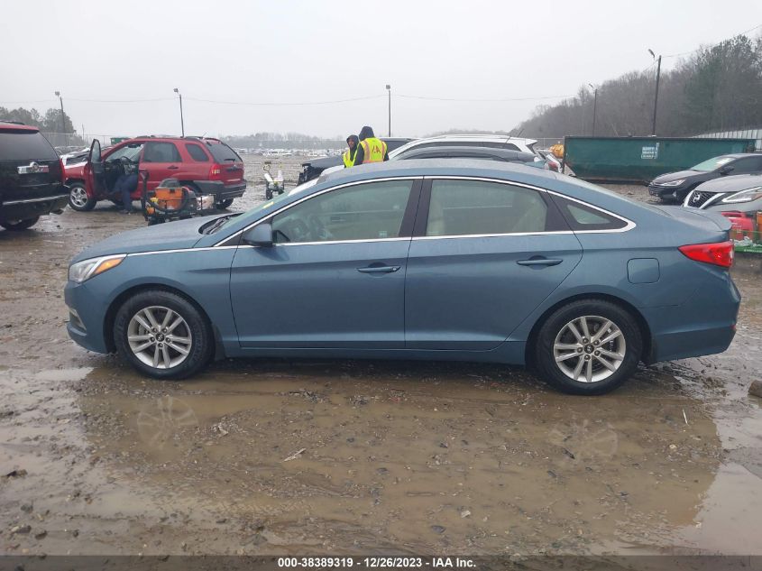 2015 Hyundai Sonata Se VIN: 5NPE24AF8FH203692 Lot: 38389319