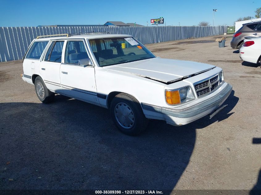 1988 Dodge Aries Le VIN: 1B3BD49D0JF164262 Lot: 38389398