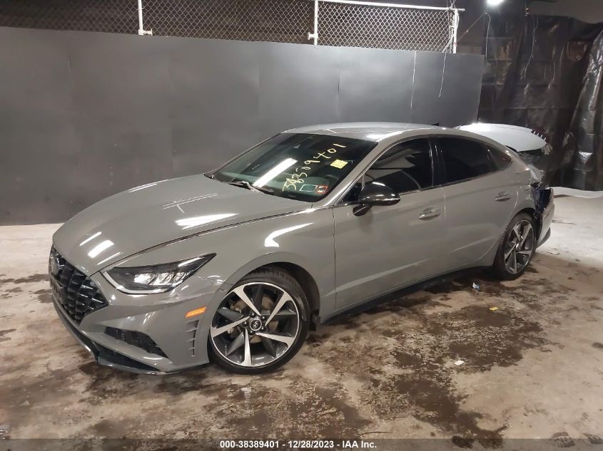 2021 Hyundai Sonata Sel Plus VIN: 5NPEJ4J29MH084354 Lot: 38389401