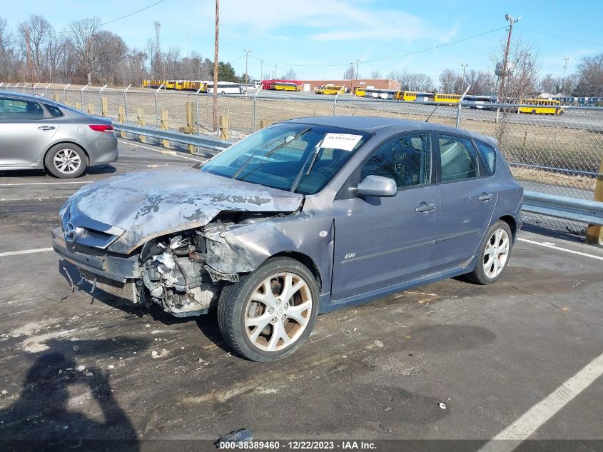 JM1BK343081135414 2008 Mazda Mazda3 S Sport