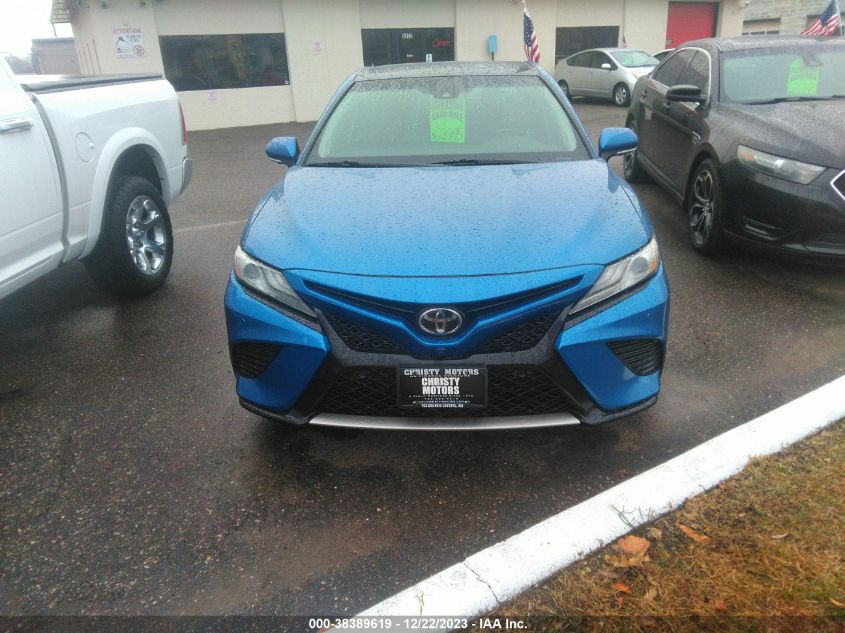 2018 Toyota Camry Xse V6 VIN: 4T1BZ1HK4JU017058 Lot: 38389619