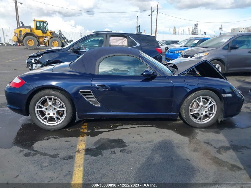 2008 Porsche Boxster VIN: WP0CA29898U712221 Lot: 38389898