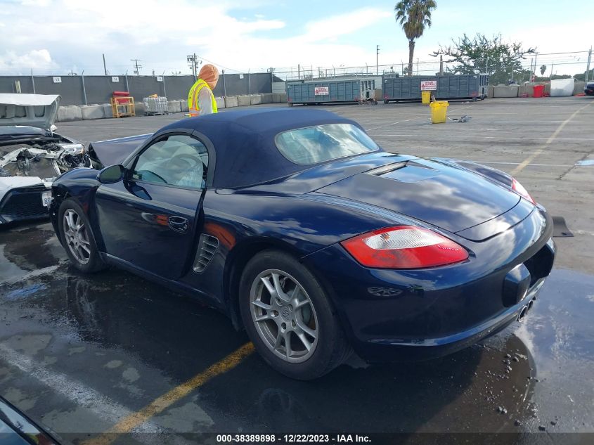 2008 Porsche Boxster VIN: WP0CA29898U712221 Lot: 38389898