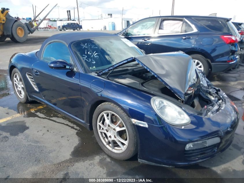 2008 Porsche Boxster VIN: WP0CA29898U712221 Lot: 38389898