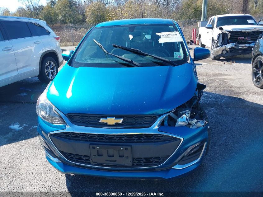 2019 Chevrolet Spark 1Lt Cvt VIN: KL8CD6SA5KC706806 Lot: 38390050