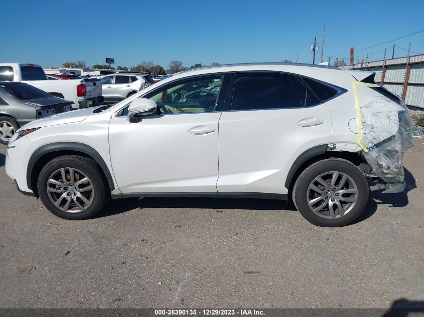 2016 Lexus Nx 200T VIN: JTJYARBZ7G2049806 Lot: 38390135