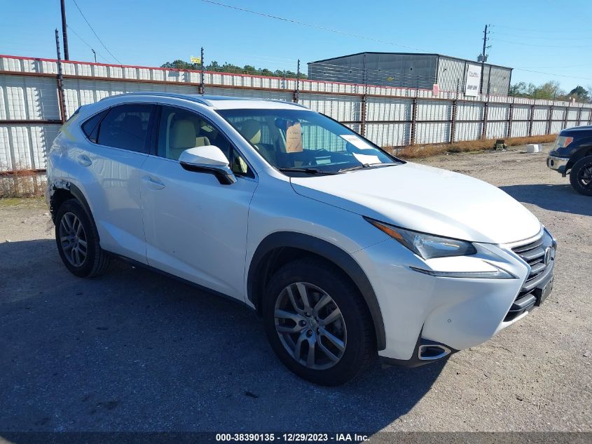 2016 Lexus Nx 200T VIN: JTJYARBZ7G2049806 Lot: 38390135