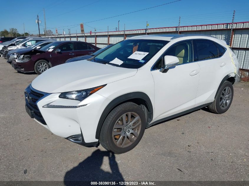 2016 Lexus Nx 200T VIN: JTJYARBZ7G2049806 Lot: 38390135