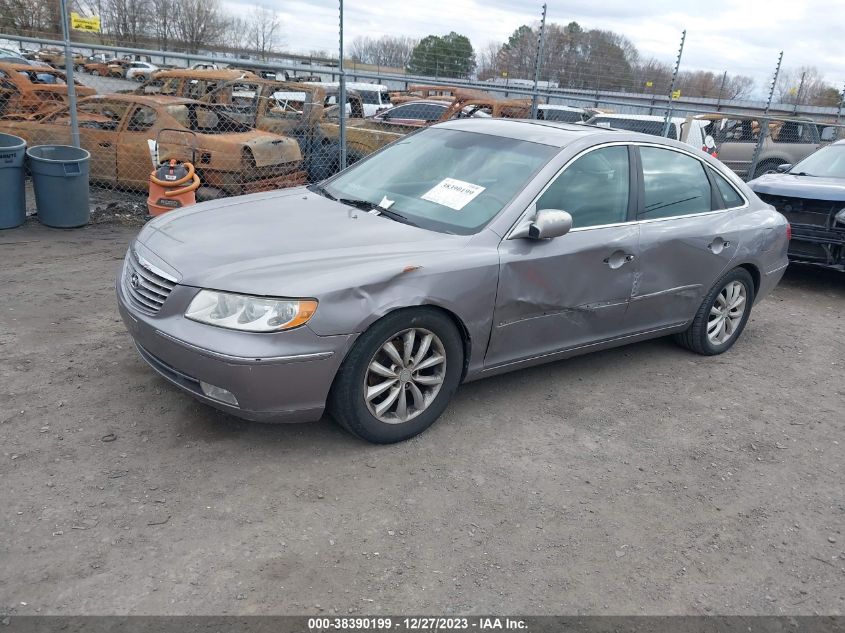 2006 Hyundai Azera Limited/Se VIN: KMHFC46F36A096693 Lot: 38390199