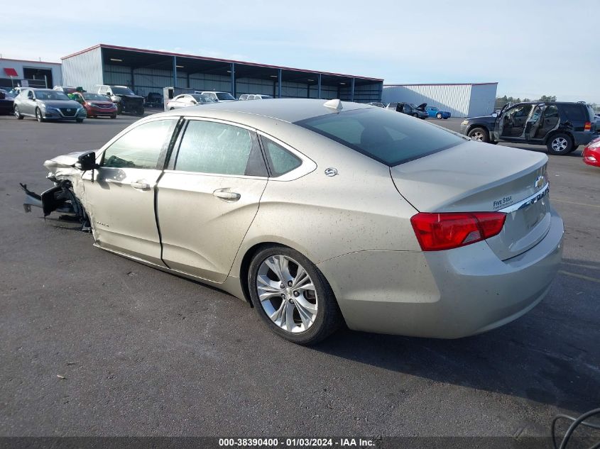 2014 Chevrolet Impala 2Lt VIN: 2G1125S34E9237888 Lot: 38390400