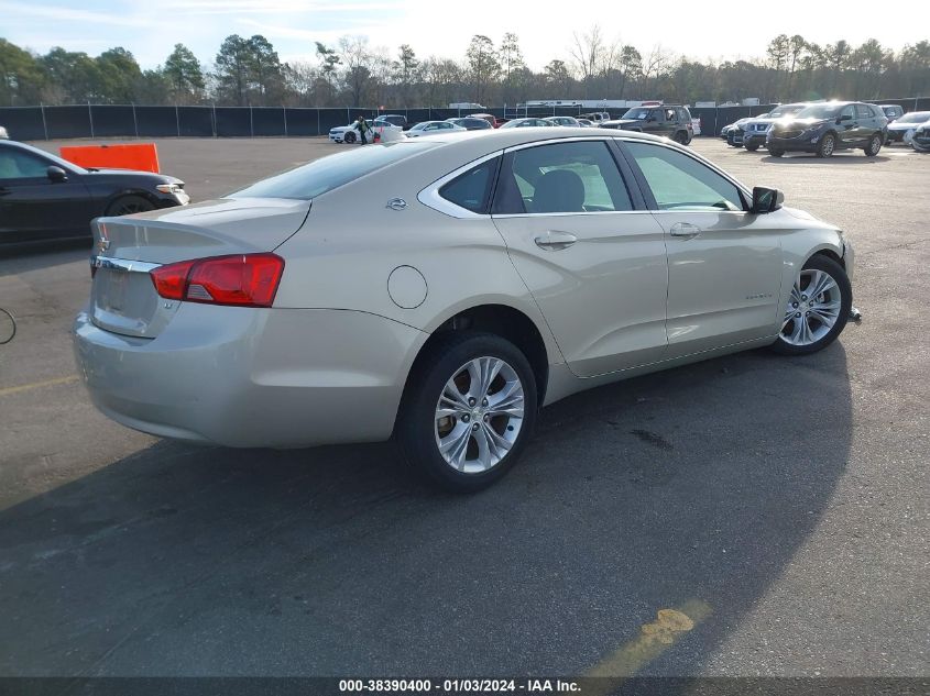 2014 Chevrolet Impala 2Lt VIN: 2G1125S34E9237888 Lot: 38390400