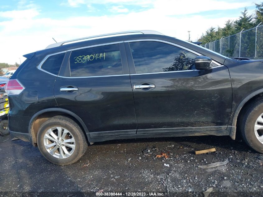 2014 Nissan Rogue Sv VIN: 5N1AT2MV1EC801700 Lot: 38390444