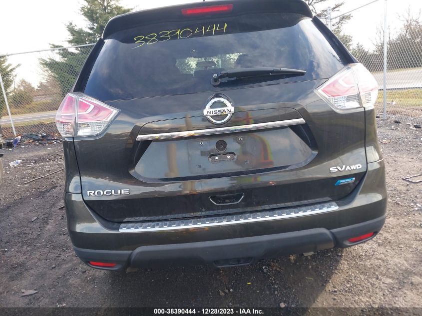 2014 Nissan Rogue Sv VIN: 5N1AT2MV1EC801700 Lot: 38390444