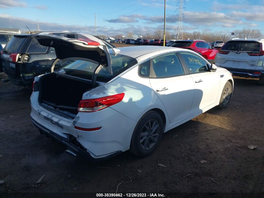 2019 Kia Optima Lx VIN: 5XXGT4L32KG352551 Lot: 38390462