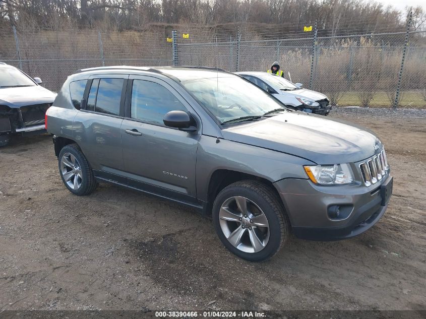 1C4NJCBAXCD627036 2012 Jeep Compass Sport