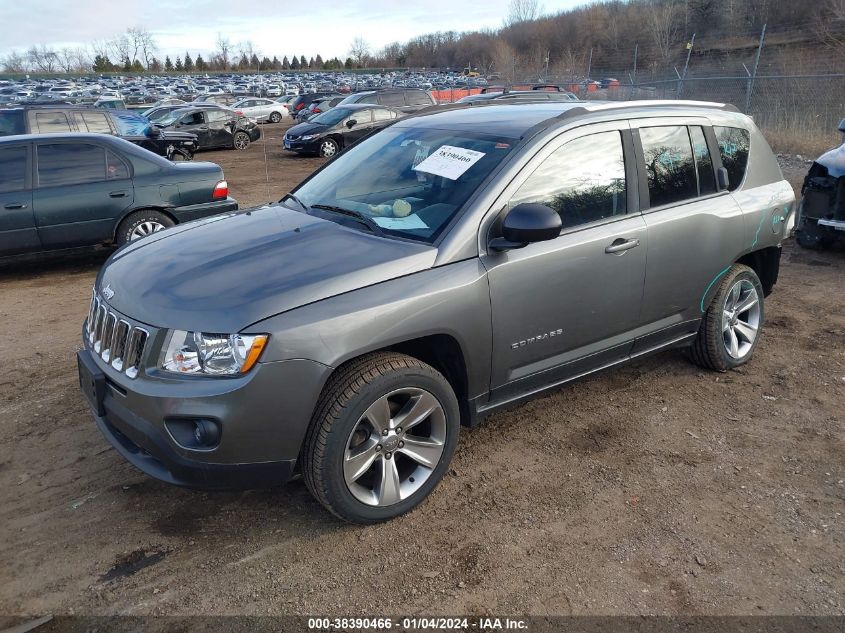 1C4NJCBAXCD627036 2012 Jeep Compass Sport