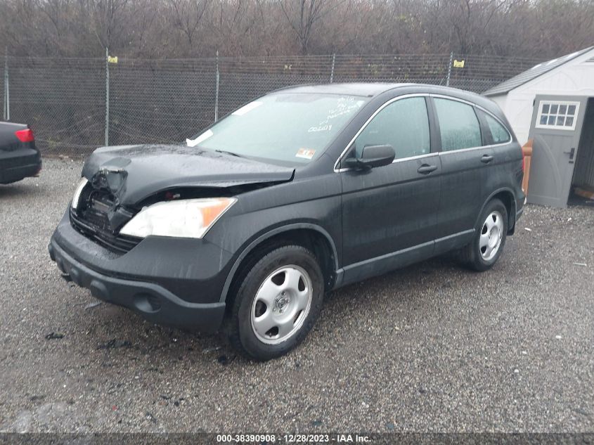 2007 Honda Cr-V Lx VIN: 5J6RE48377L002619 Lot: 38390908