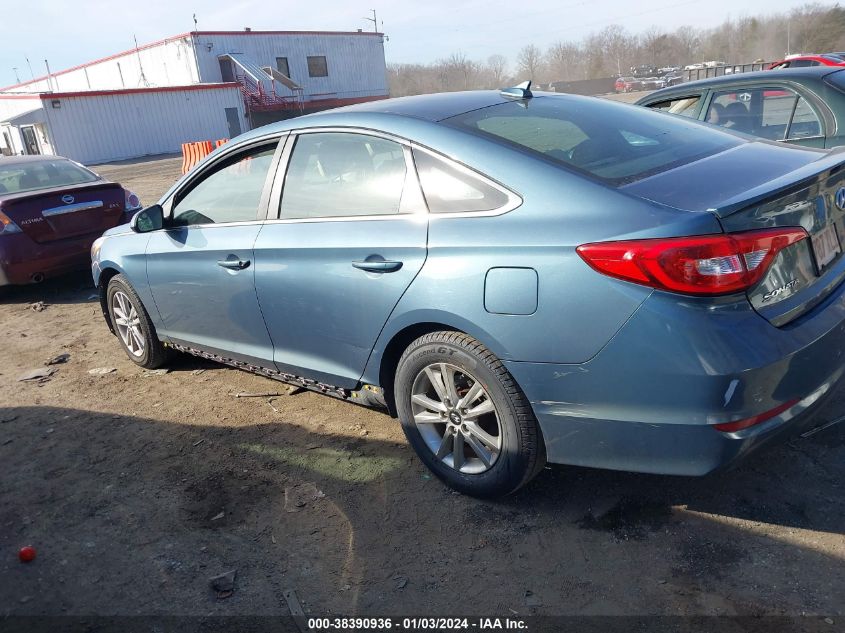 5NPE24AF0FH063539 2015 Hyundai Sonata Se