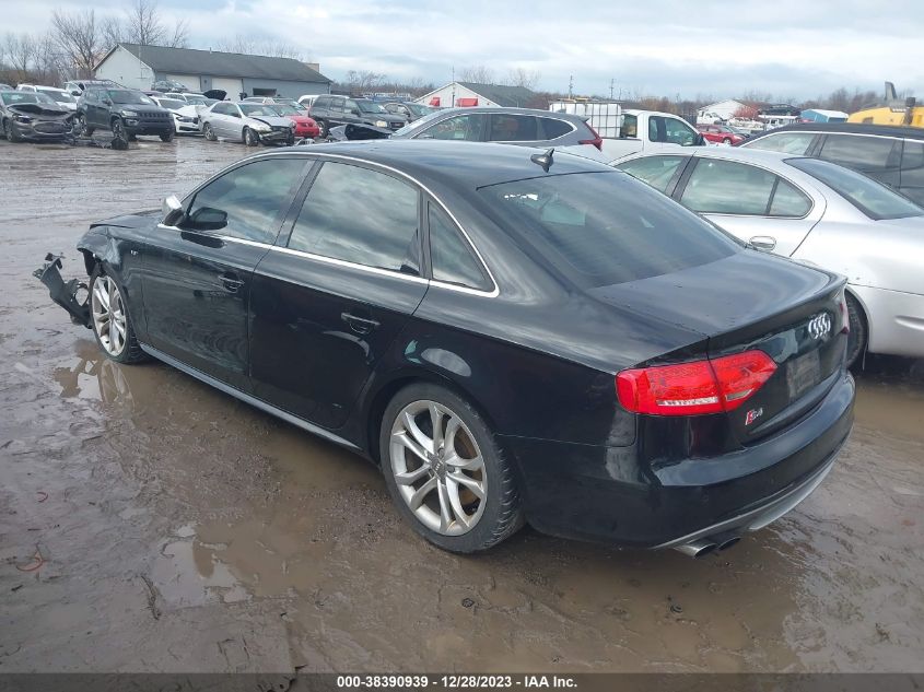 2011 Audi S4 3.0 Premium Plus VIN: WAUBGAFL8BA024133 Lot: 38390939