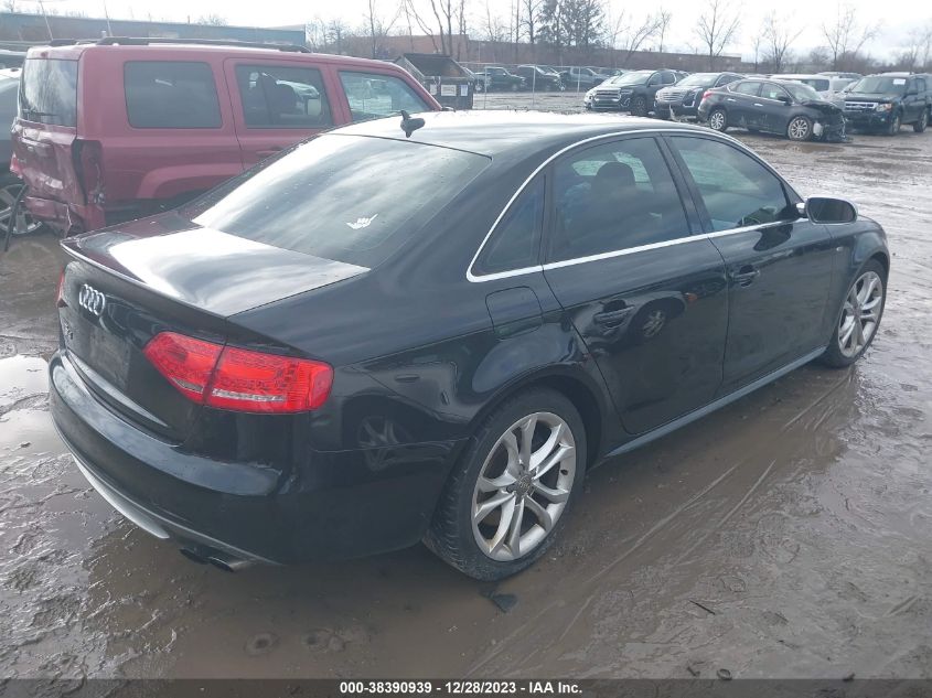 2011 Audi S4 3.0 Premium Plus VIN: WAUBGAFL8BA024133 Lot: 38390939