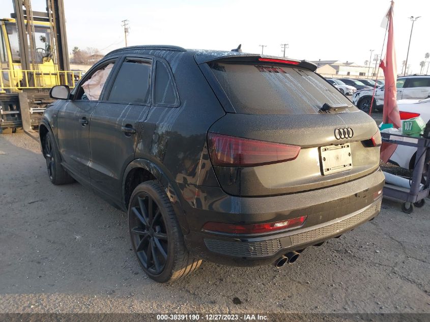 2018 Audi Q3 2.0T Premium/2.0T Sport Premium VIN: WA1HCCFS8JR022372 Lot: 38391190