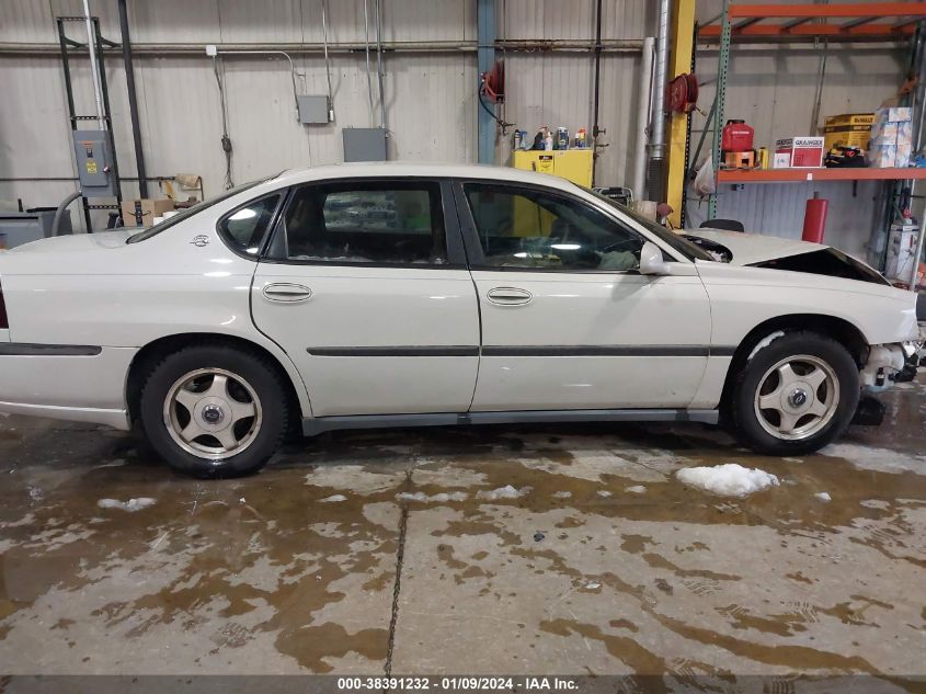 2004 Chevrolet Impala VIN: 2G1WF52E749135771 Lot: 38391232