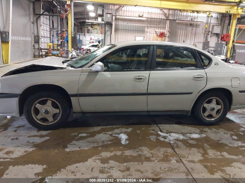 2004 Chevrolet Impala VIN: 2G1WF52E749135771 Lot: 38391232