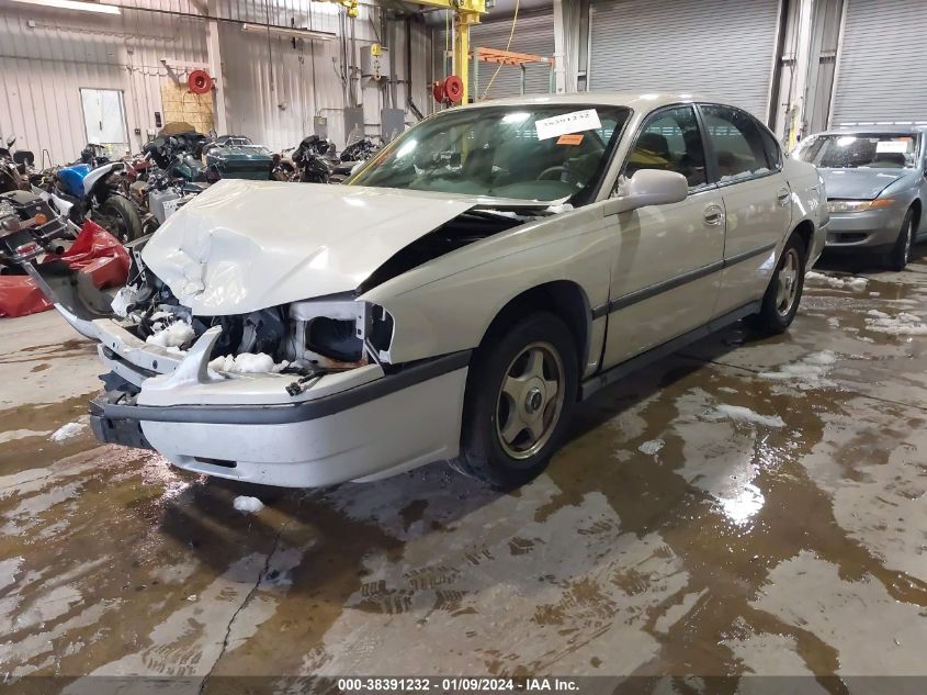 2004 Chevrolet Impala VIN: 2G1WF52E749135771 Lot: 38391232