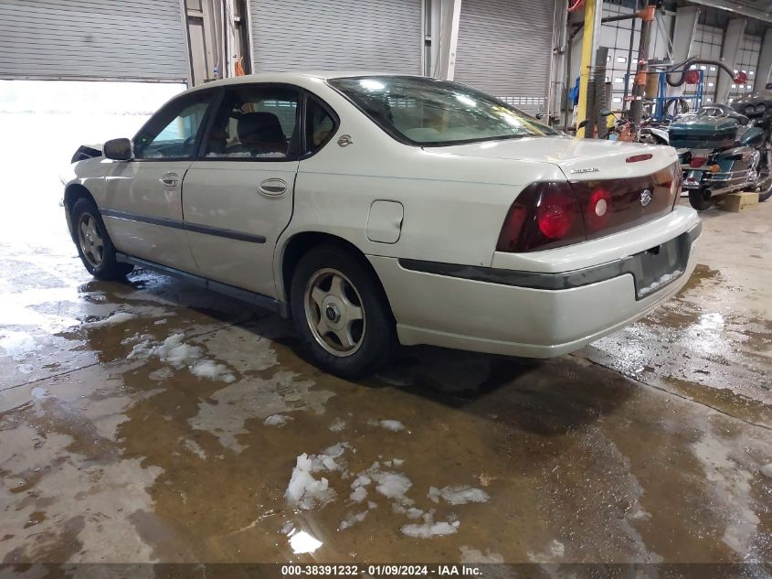 2004 Chevrolet Impala VIN: 2G1WF52E749135771 Lot: 38391232