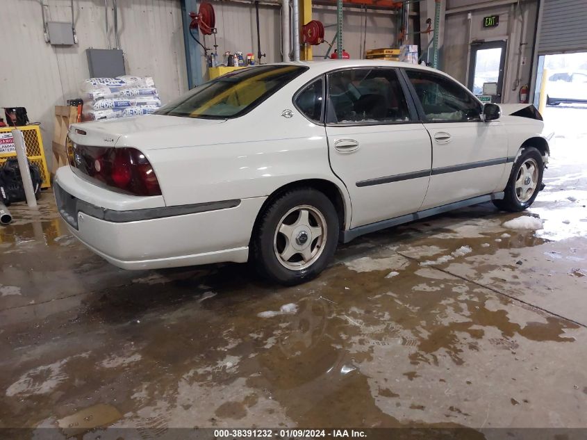 2004 Chevrolet Impala VIN: 2G1WF52E749135771 Lot: 38391232