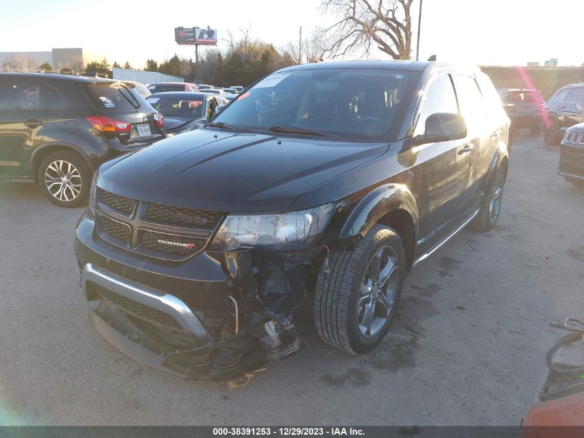 2017 Dodge Journey Crossroad Plus VIN: 3C4PDCGB0HT676247 Lot: 38391253