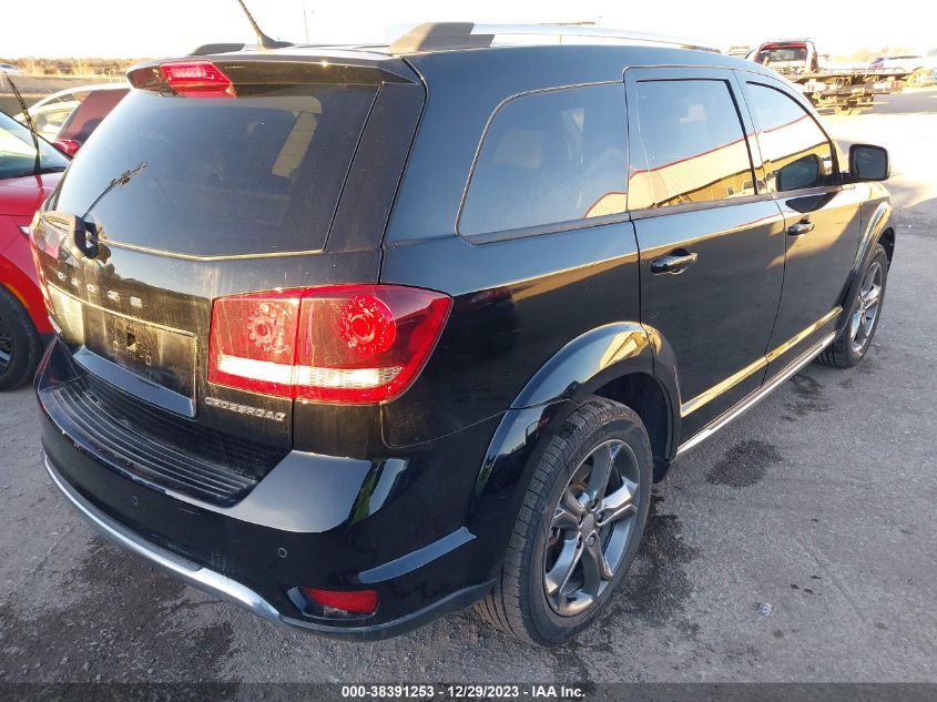 2017 Dodge Journey Crossroad Plus VIN: 3C4PDCGB0HT676247 Lot: 38391253