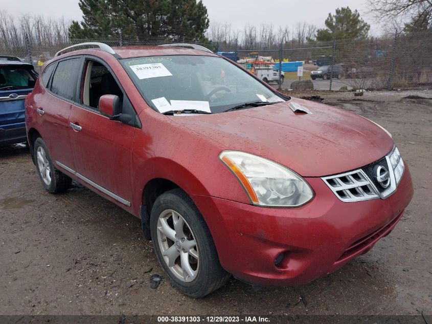 2011 Nissan Rogue Sv VIN: JN8AS5MT8BW171924 Lot: 38391303