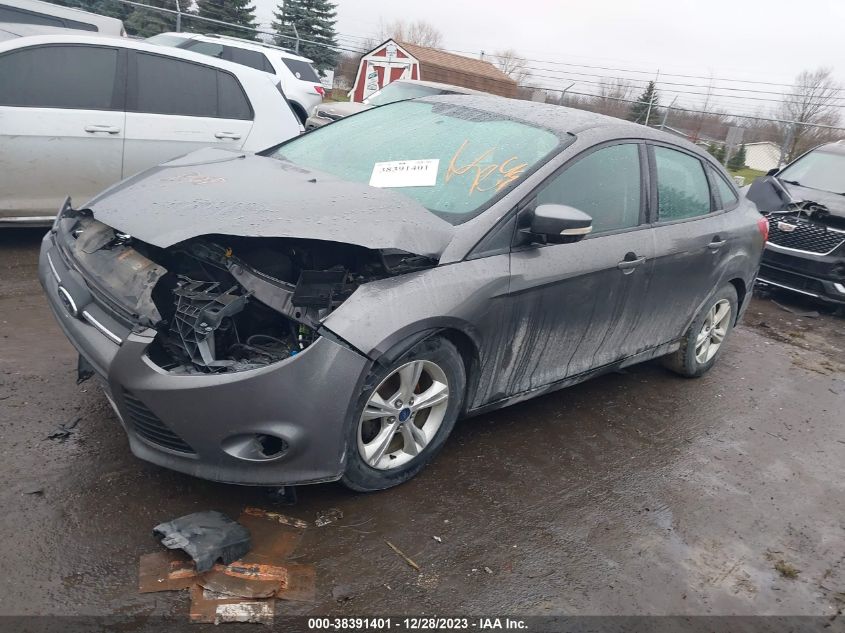 2014 Ford Focus Se VIN: 1FADP3F24EL348256 Lot: 38391401