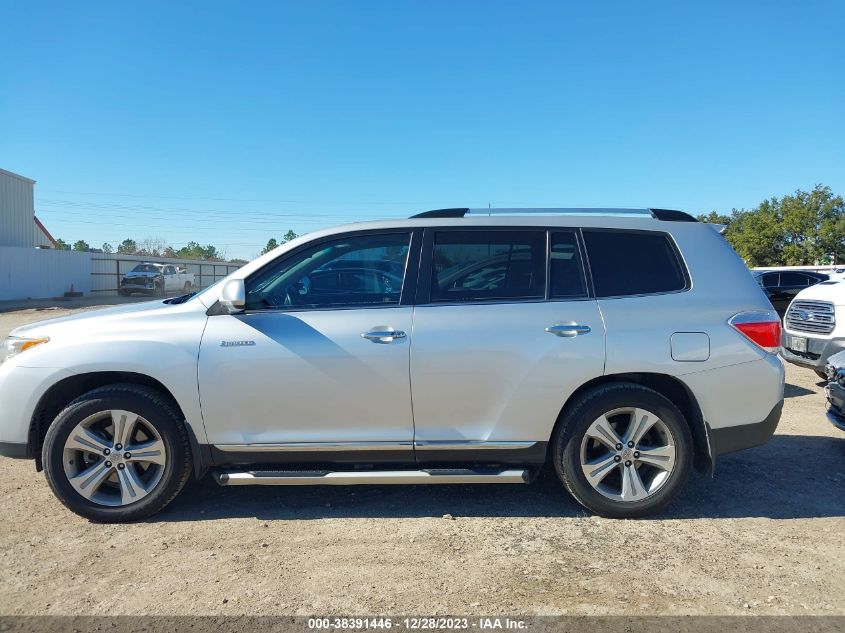 5TDYK3EH1CS060447 2012 Toyota Highlander Limited V6