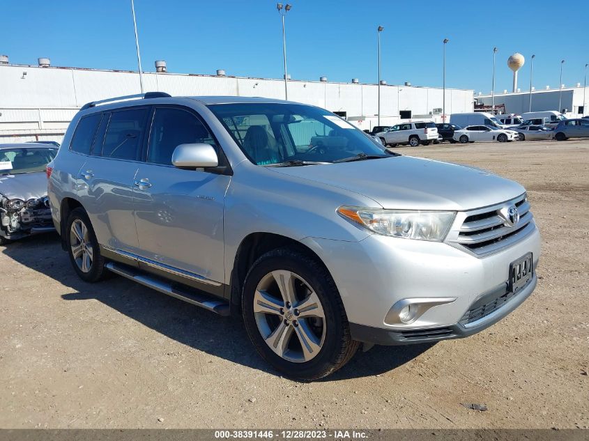 5TDYK3EH1CS060447 2012 Toyota Highlander Limited V6