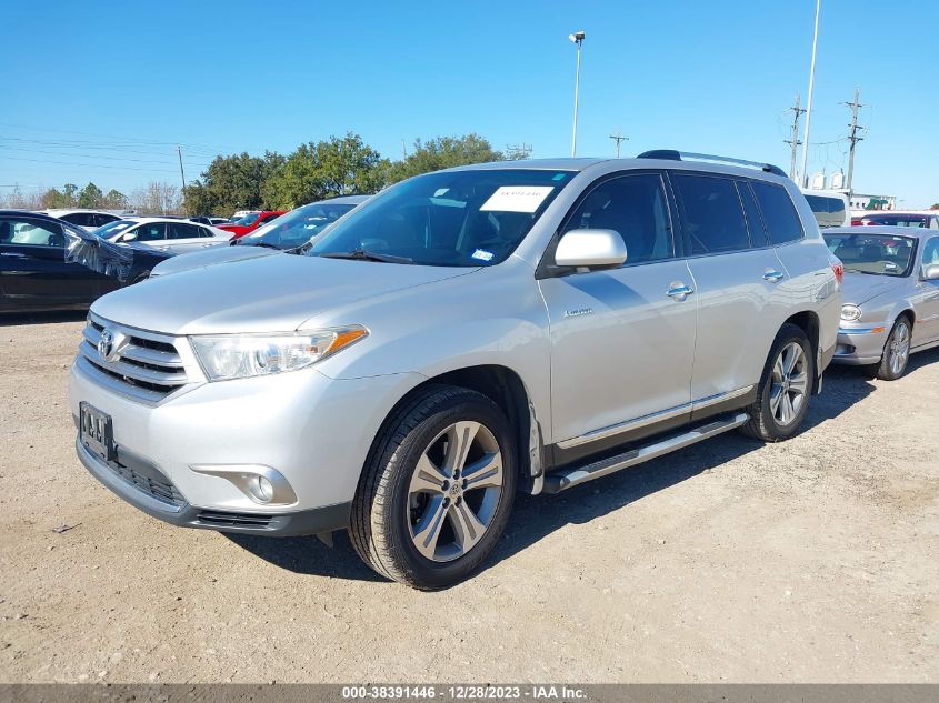 5TDYK3EH1CS060447 2012 Toyota Highlander Limited V6