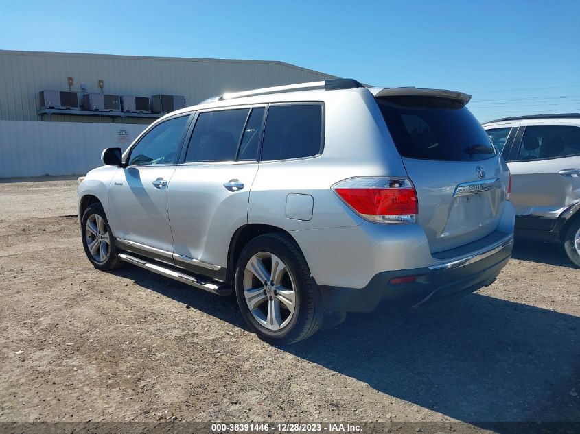 5TDYK3EH1CS060447 2012 Toyota Highlander Limited V6