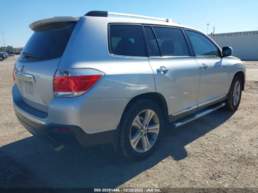 5TDYK3EH1CS060447 2012 Toyota Highlander Limited V6